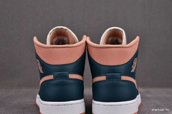 Green Dark BQ6472-308 BQ6472-308 Jordan Mid 1 Teal (W)  1124